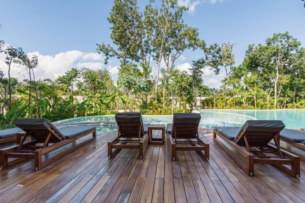 Exclusive Studio In A Gated Community By Casa Paraiso Tulum Pueblo Buitenkant foto
